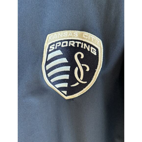 Sporting Kansas City XL Track Jacket Blue MLS Soccer Zip Up KC - Picture 4 of 7
